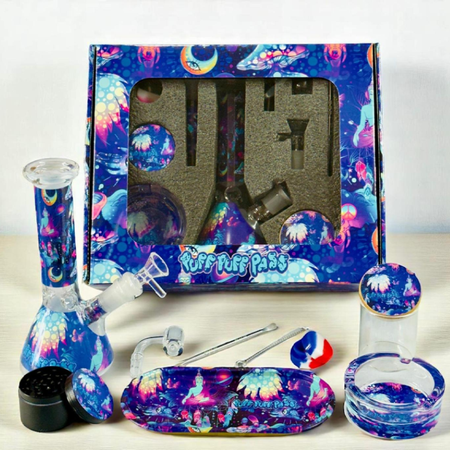 D&K Puff Puff Pass 2 Smoking Gift Set 2Pcs