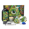 3d Eye Art Glass Water Pipe Smoking Set – Premium Smoking Accessories SS-6961