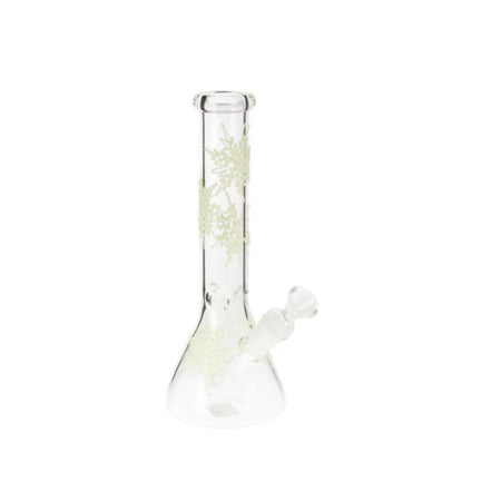 Smoky Snowflake – 10" Glass Beaker Bong