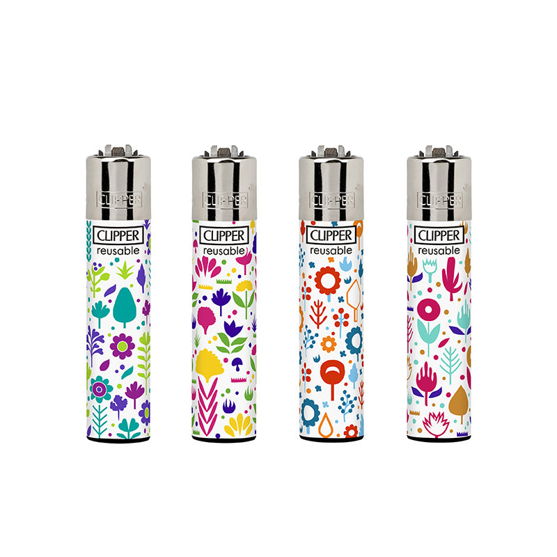 Clipper Classic Large Lighter SPRING PRINT X 48 lighters CL3A1937UKH