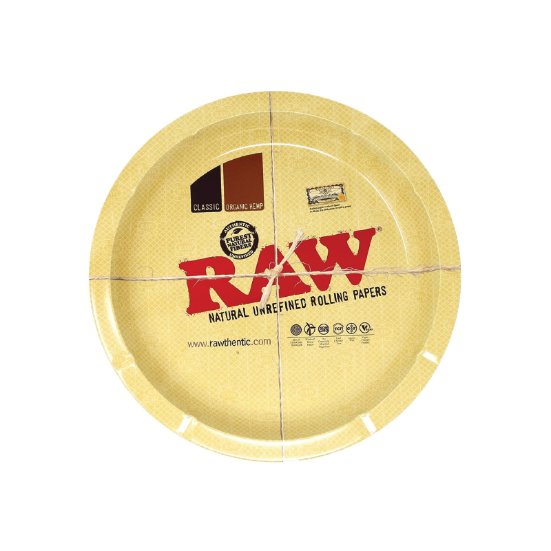 RAW Metal Rolling Tray Round 30.5 cm x 1