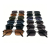 Modern Executive Navigator Sunglasses | Premium Square Double-Bridge Frames full box 12 pack