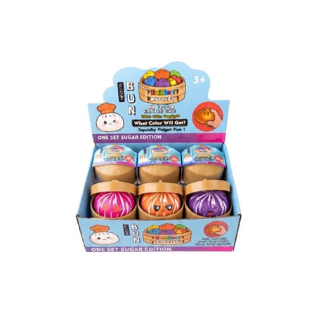 Water Beads Filled Squishy Toy Assorted designs (12-Pack Display Box)