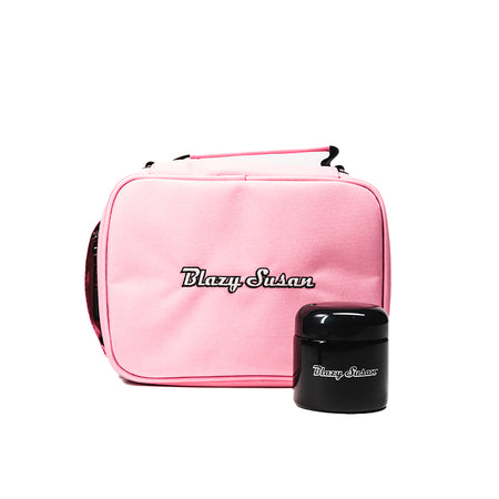 Blazy Susan  - Smell-Proof Stash Bag, Pink Accessory