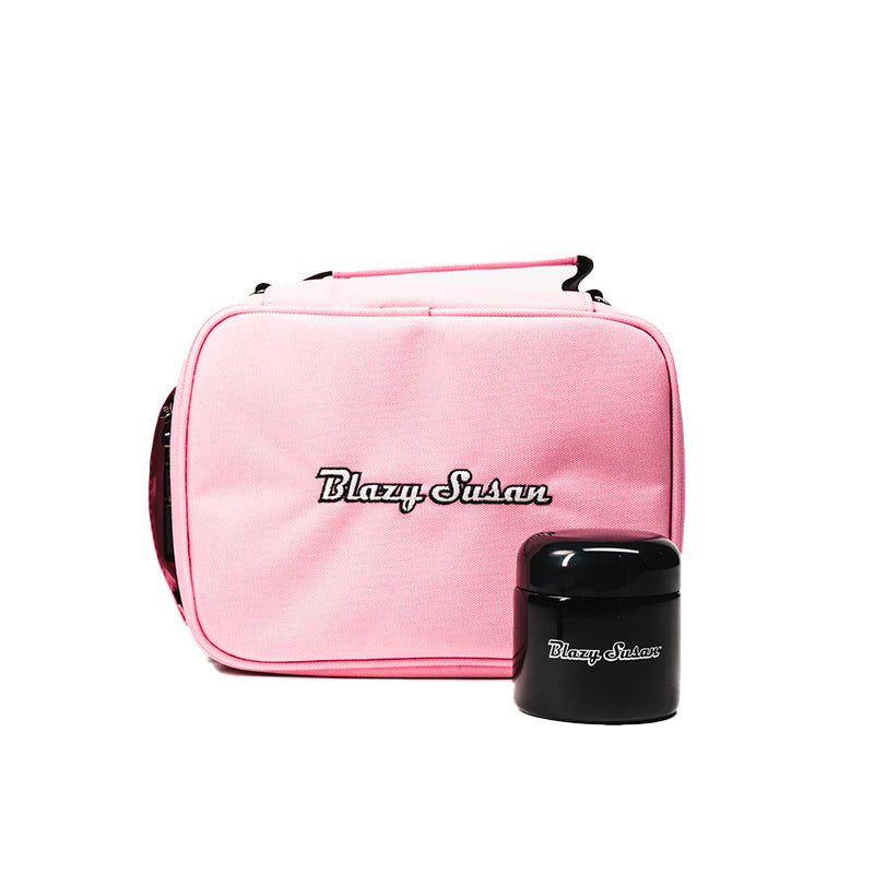 Blazy Susan  - Smell-Proof Stash Bag, Pink Accessory