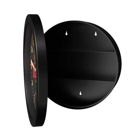 New Raw Black Stash Wall Clock Boxed