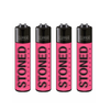 Exclusive Clipper Classics Stoned Rose Lighter 48 pack