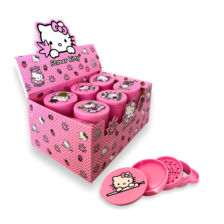 Stoner Kitty Plastic Grinder 60mm 5part GS3234