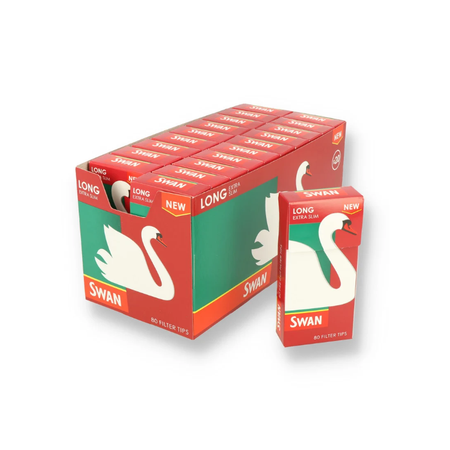 Swan LONG Extra Slim Cigarette 5mm Filter Tips
