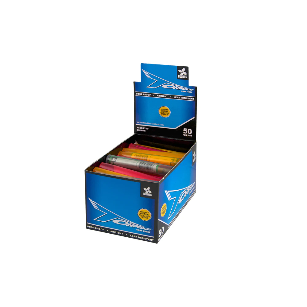 Torpedos Plastic Tubes Accessory + Label x 50 tubes without box