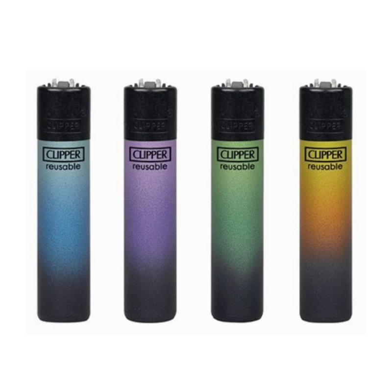 Clipper Micro Mini Lighter Triple Gradient x 48 pack