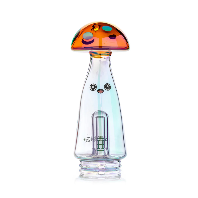 Hemper Trippy Shroom Puffco Peak Glass Top 5.7”