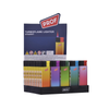 PROF Lighter Turbo Windproof "Gradient Color" 5 assorted designs, 50-piece display
