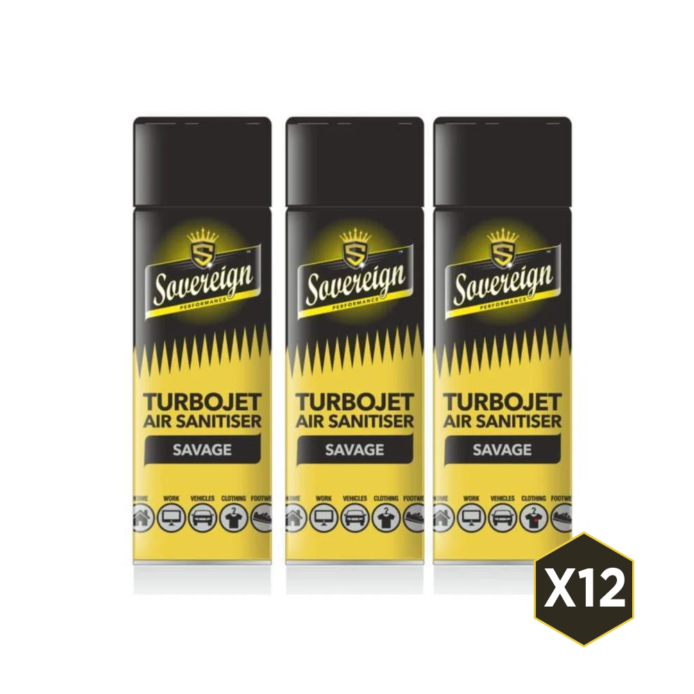 Turbo Jet Sovereign Spray Savage Pack of 12