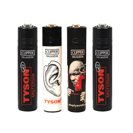 Exclusive Clipper X TYSON 2.0 Classic Large Lighter X 48 lighters