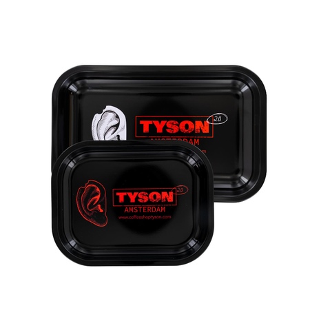TYSON 2.0 ROLLING TRAY Medium BLACK MIKE BITE x 1