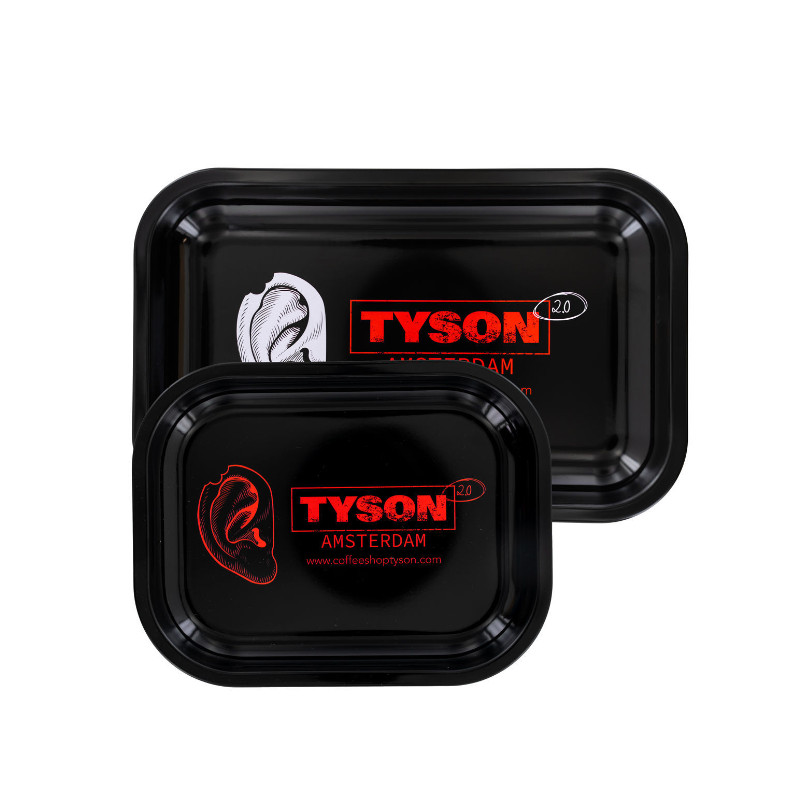 TYSON 2.0 ROLLING TRAY Medium BLACK MIKE BITE x 1