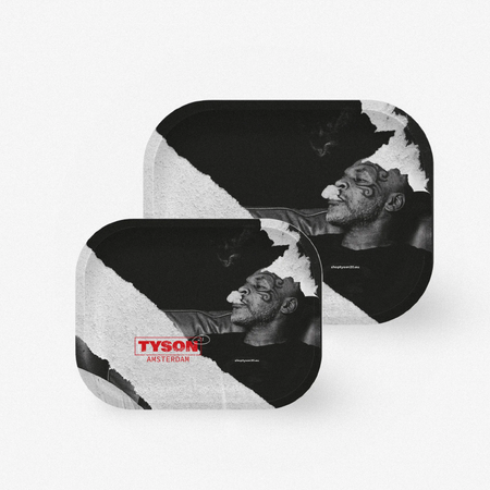 TYSON 2.0 ROLLING TRAY Medium BLACK RELAX MIKE x 1