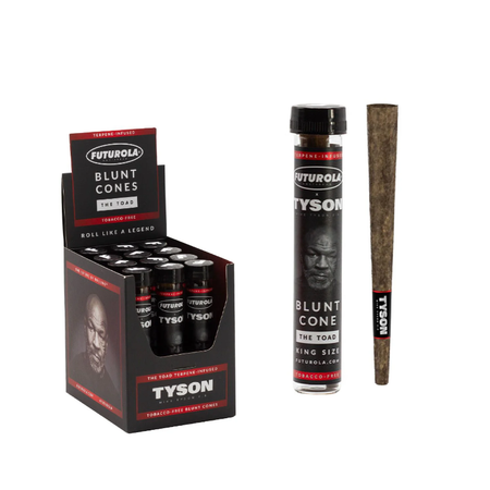 Tyson 2.0 X Futurola Terpene-Infused Blunt Cones 12 pack