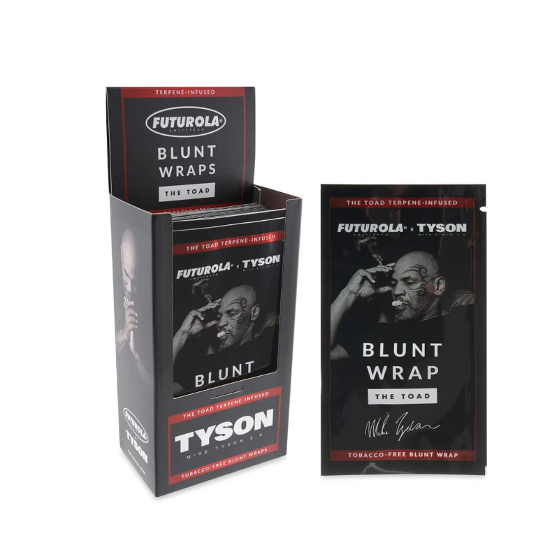 Tyson 2.0 X Futurola Terpene-Infused Blunt Wraps