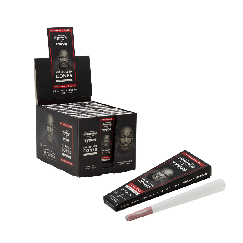 Tyson 2.0 X Futurola - King Size Pre-Rolled Cones 3pck x 30