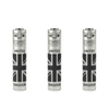 New Clipper Metal Jet Flame Lighter & Case UK Flag x 12 CMPJ55001