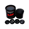 RAW Hammer Craft Small Aluminium Grinder Black 4 Parts x 1