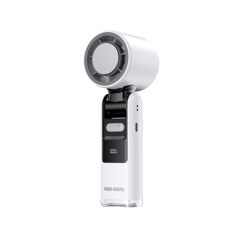 Ven-Dens Portable Handheld Mini Fan, USB Rechargeable Portable Personal Fan VD-FAN002