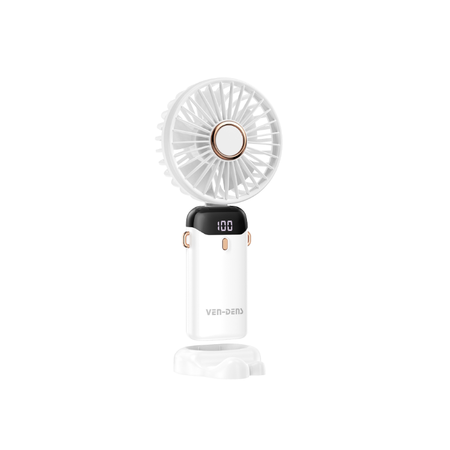 Ven-Dens 600mAh Long Battery Life, Portable High-Speed Cooling Fun VD-FAN005