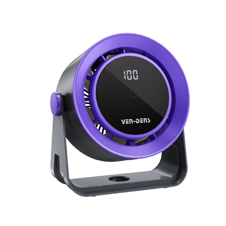 Ven-Dens 1800mAh Long Battery Life Desktop Circulating Fan VD-FAN006