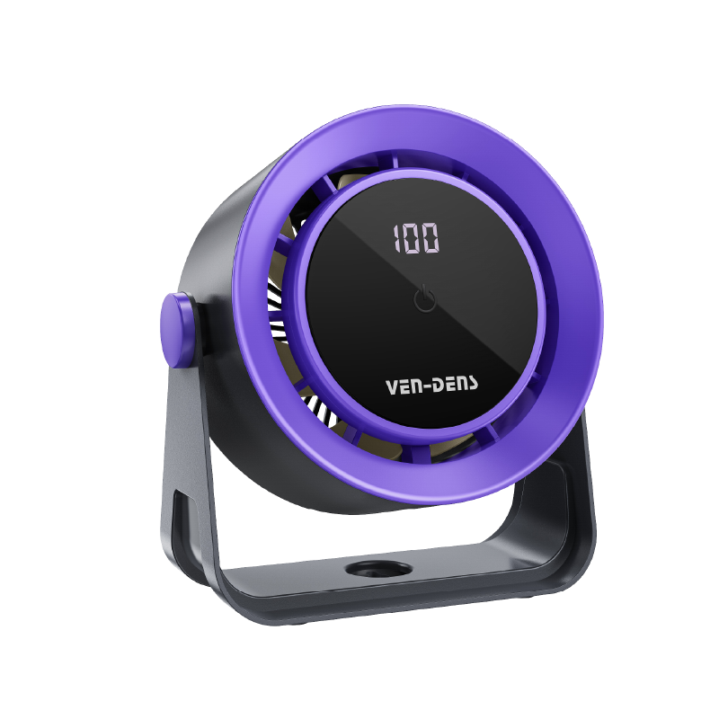Ven-Dens 1800mAh Long Battery Life Desktop Circulating Fan VD-FAN006