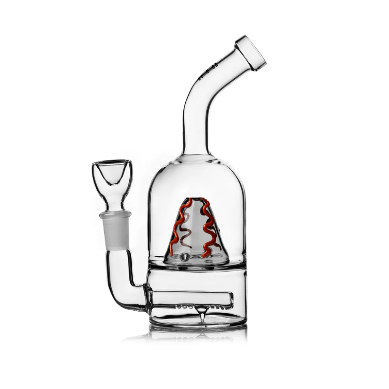 Hemper Glass Volcano Bong 7"