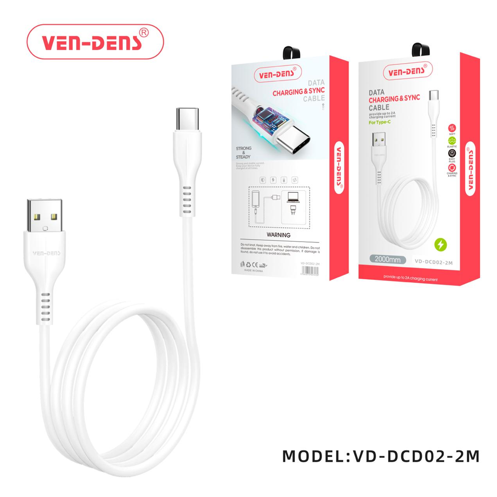 Ven Dens Type C 2m Cable (DCD02-2M) x 1