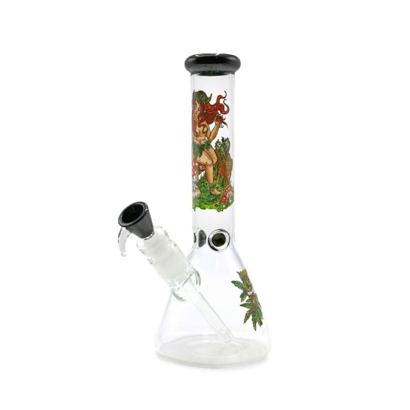 Vondel Nymph - Beaker Bong White H:26cm - Ø:40mm - SG:18.8mm