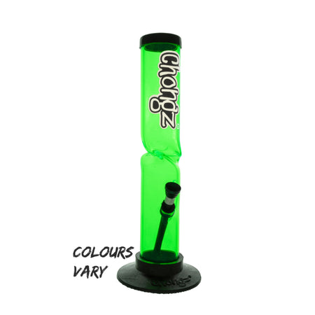 Chongz Acrylic 30cm “Thunderstorm” Straight Ice Bong
