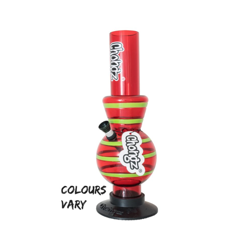 Chongz Acrylic 30cm “Gut Rot” Bubble Ice Notch Bong