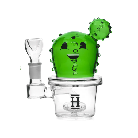 Hemper Happy Cactus Bong Glass Bong 6" WP0421