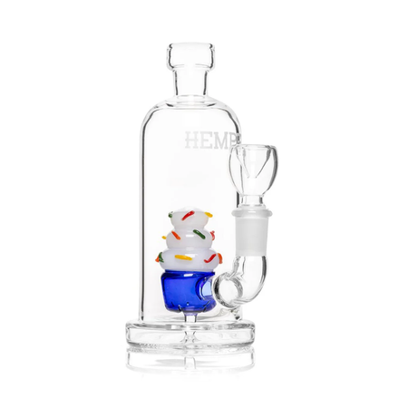 Hemper Cupcake Glass Bong 6" WP0522