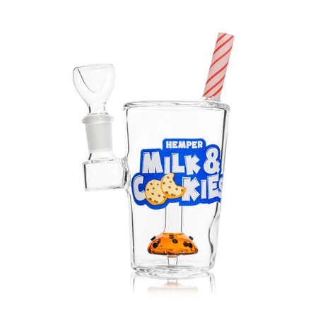 Hemper Milk and Cookies Glass Bong 6" WP1222