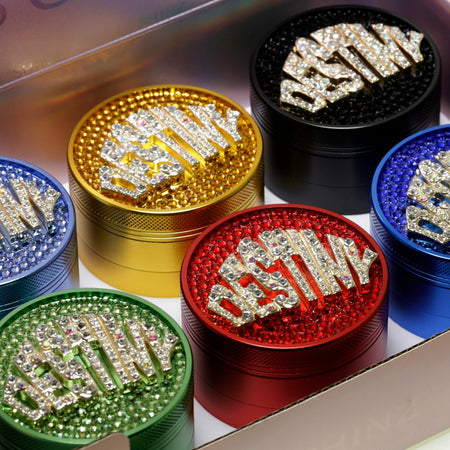 D&K Herb Metal Crystal Grinder Destiny 63mm 6 Pack