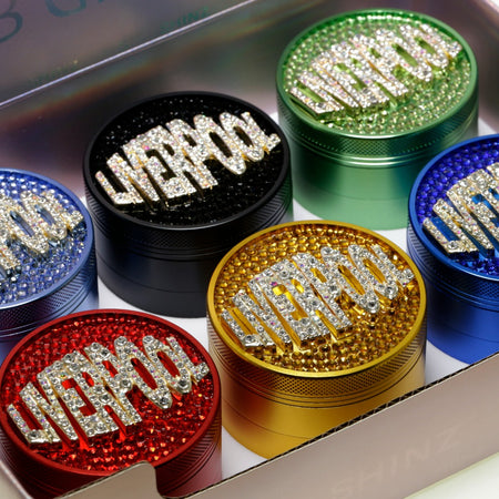 D&K Herb Metal Crystal Grinder Liverpool 63mm 6 Pack