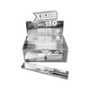 XLOUD Platinum 150 Ultra King Size Rolling Papers – Slow Burning, Ultra Thin | 32 Papers + 32 Roaches | Display of 24 Packs