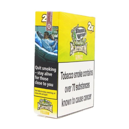 PLATINUM BLUNTS MANGO (YELLOW) 2S X 25
