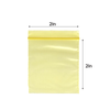 Grip Seal Sealer Zipper Bags Yellow 2 x 2 in 1 Box