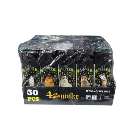 4Smoke Electronic Windproof lighter You are Super WP-1001 50pcs