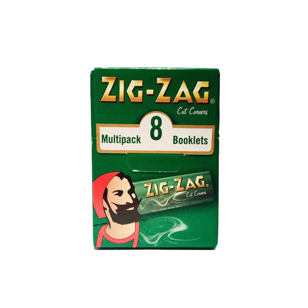 Zig-Zag-Green-Multipack-8-Regular-Size-Slim-Rolling-Papers