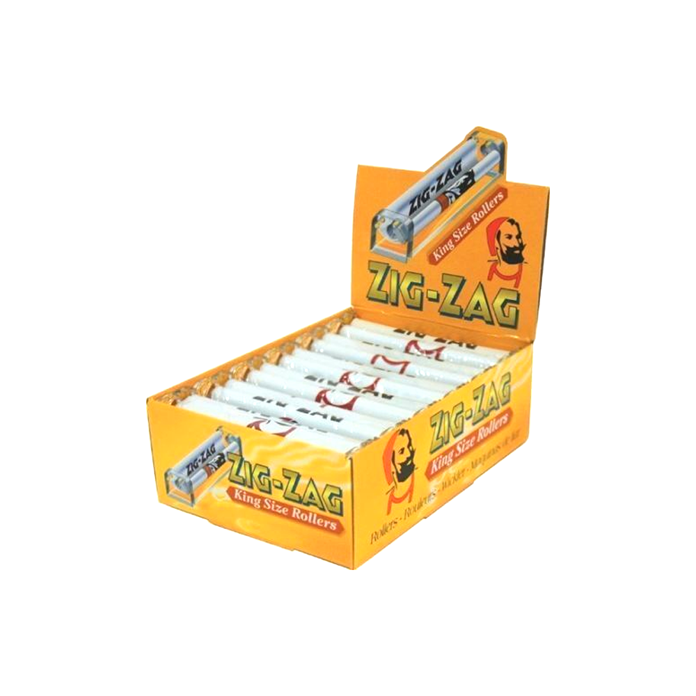 Zig Zag King Size 110mm Roller Machine x 12 pack