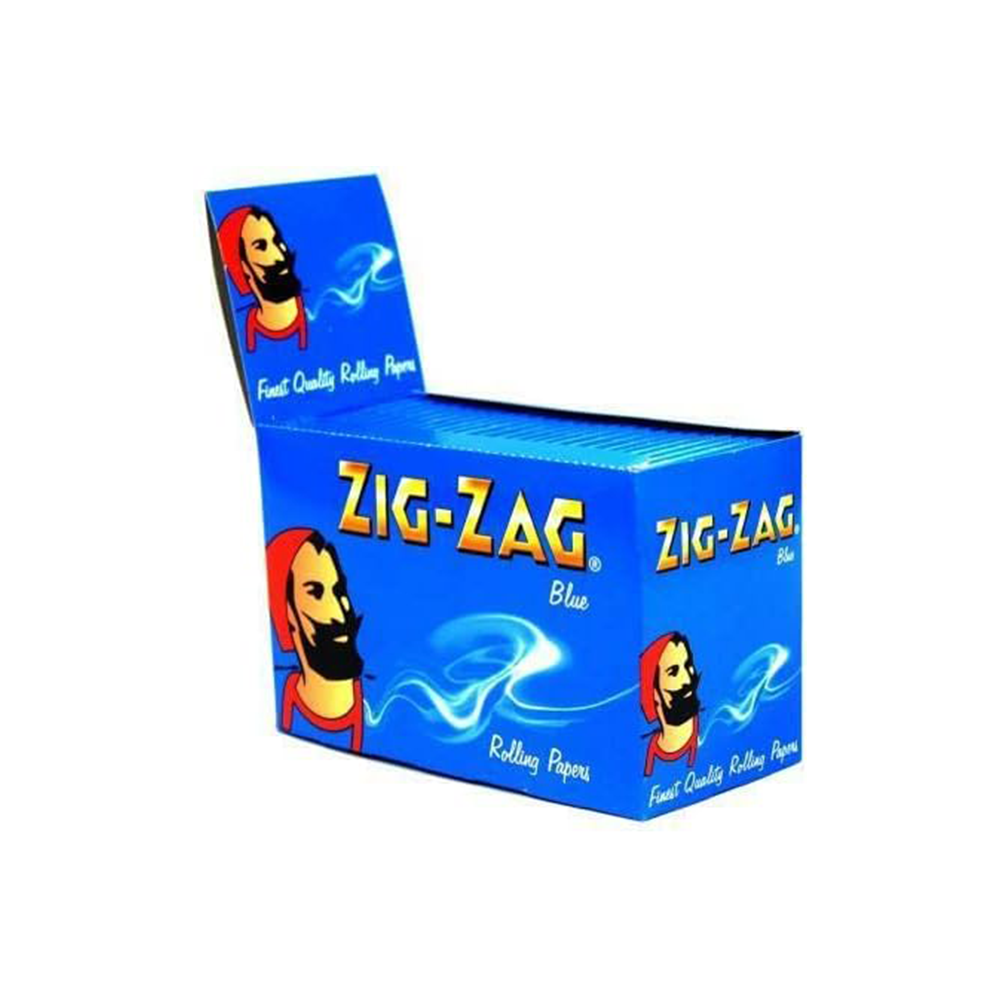 Zig Zag Blue Regular 100 Pack Rolling Paper