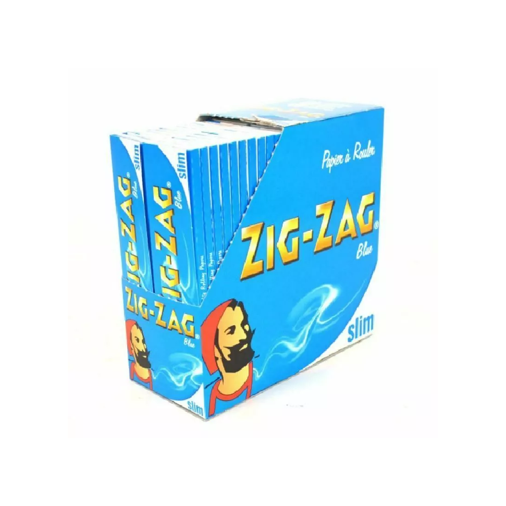 Zig Zag Blue King Size Rolling Papers 50 Pack