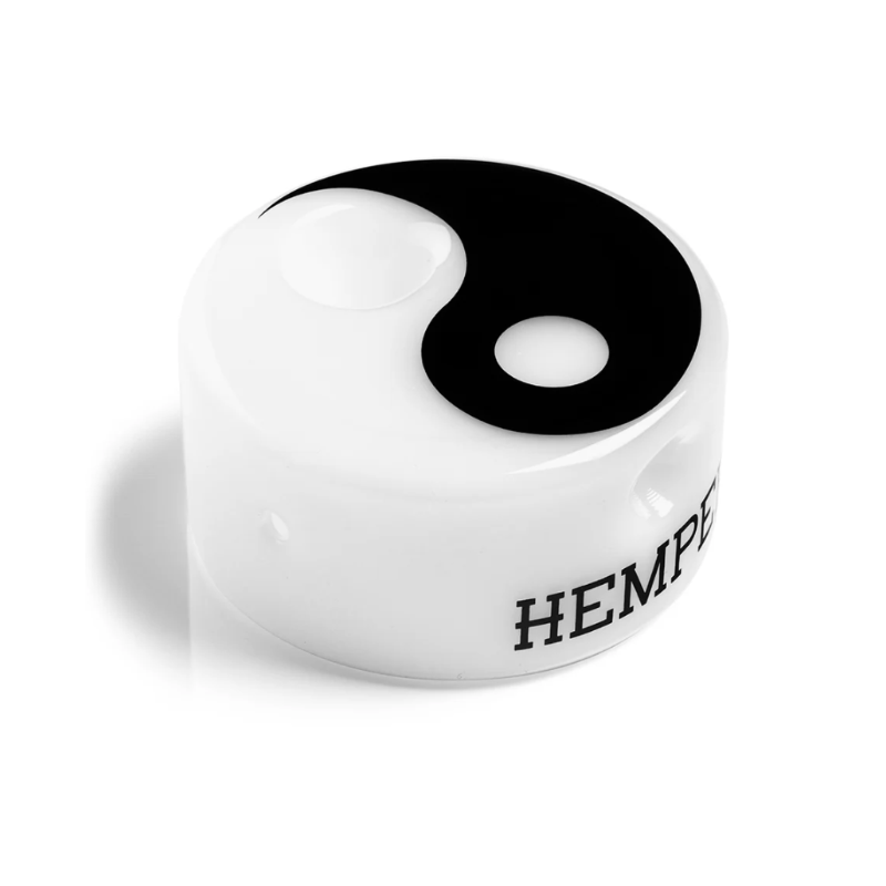 Hemper USA Glass Zen Yin-Yang Hand Pipe Boxed